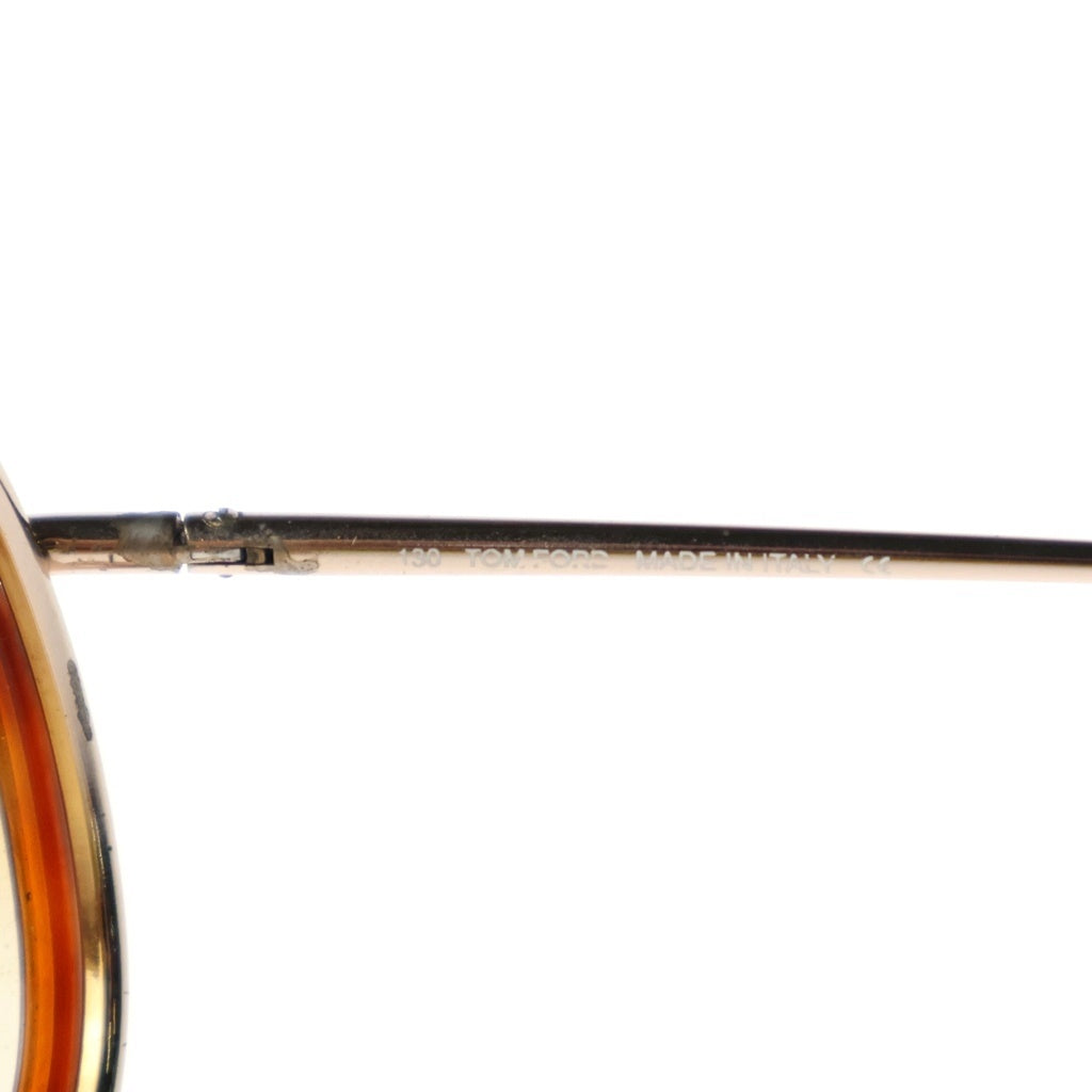 TOM FORD(トムフォード) Hawkings ホーキングス ティアドロップ ウェリントン サングラス アイウェア 63□16-130 ブラウン TF1 288 レディース
