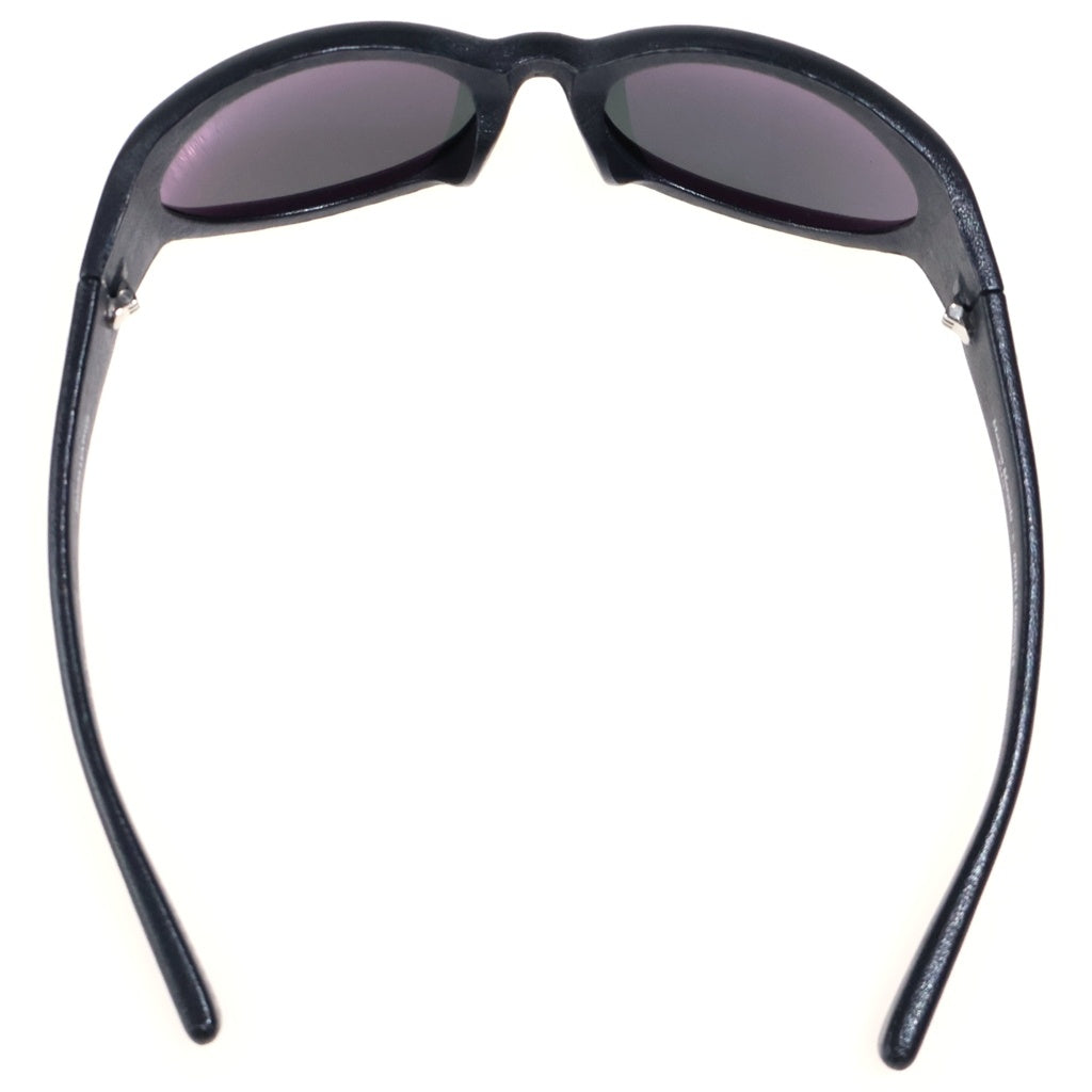 GENTLE MONSTER(ジェントルモンスター) ×Maison Margiela MM104 Leather ラップアラウンドシェイプ サングラス アイウェア 59□19-122 ブラック