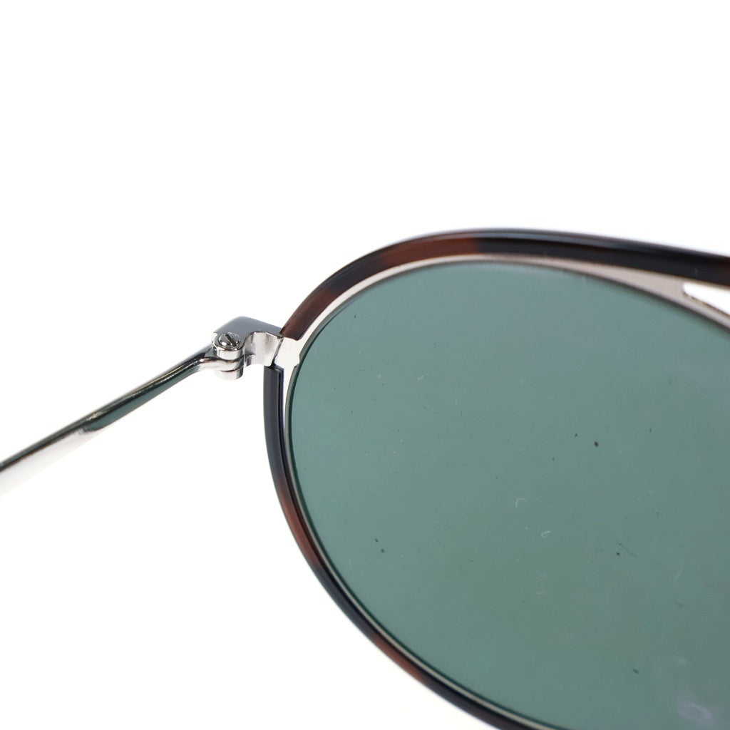 Dior HOMME(ディオールオム) DIORSYNTHESIS ディオール シンセシス 01 ラウンド アビエーター サングラス アイウェア 51□22-155 ブラウン/シルバー