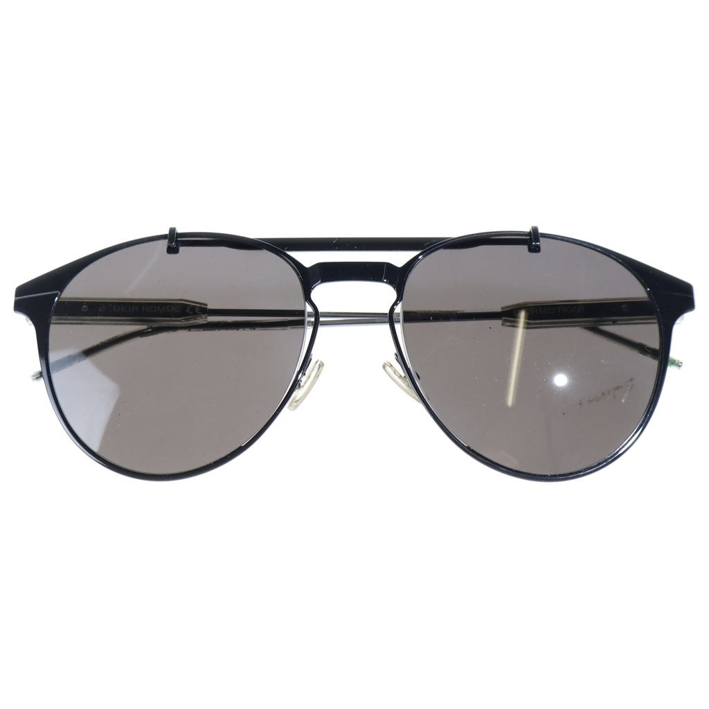 Dior HOMME(ディオールオム) DIORMOTION1 モーション パイロットシェイプ サングラス アイウェア 53□19-150 ブラック