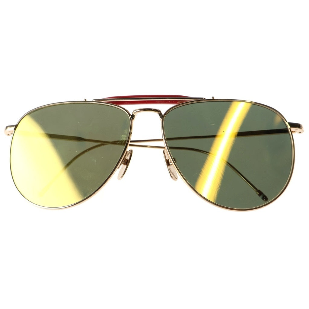 THOM BROWNE(トムブラウン) DITA期 ティアドロップ サングラス アイウェア 62□15-144 ゴールド TB-015-LTD-GLD-62
