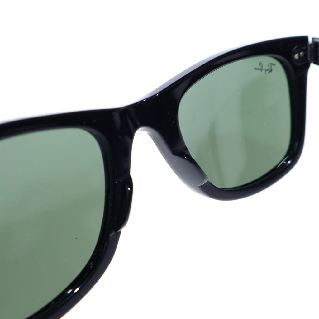 SAINT LAURENT PARIS(サンローランパリ) ×RayBan Wayfarer ウェイファーラー スクエア ウェリントン サングラス アイウェア 50□22-150 ブラック RB2140YM