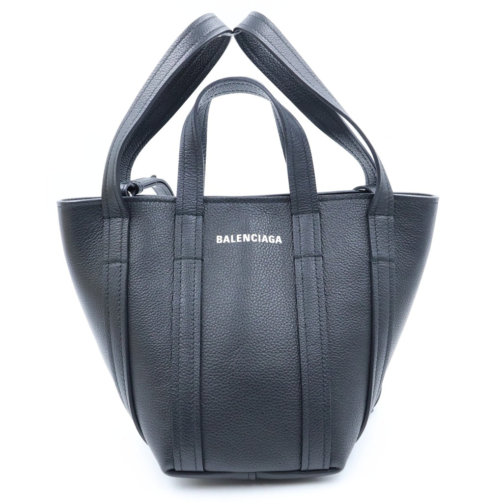 BALENCIAGA(バレンシアガ) エブリデイトート XS ブラック レザー 572793 レディース