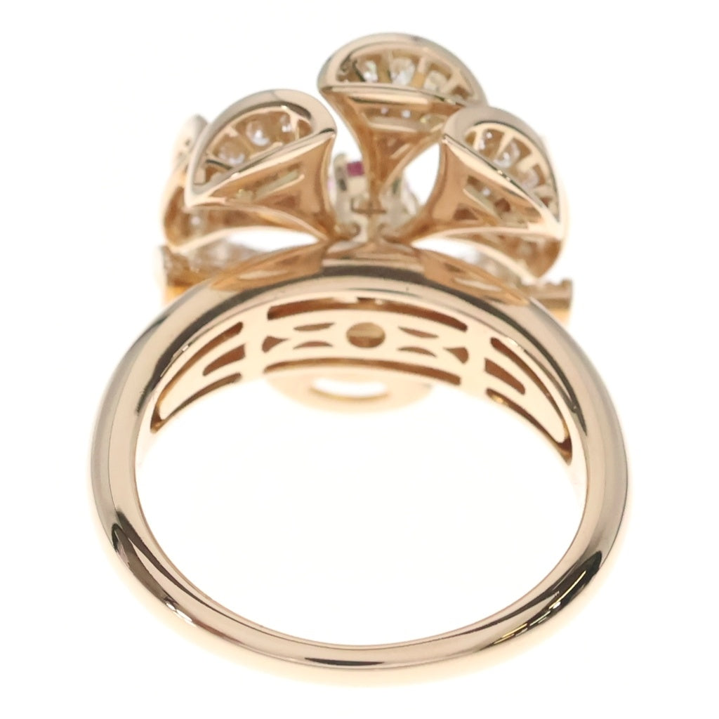 BVLGARI(ブルガリ) ディーヴァドリーム リング ピンクサファイア ダイヤモンド Au750 K18 353698