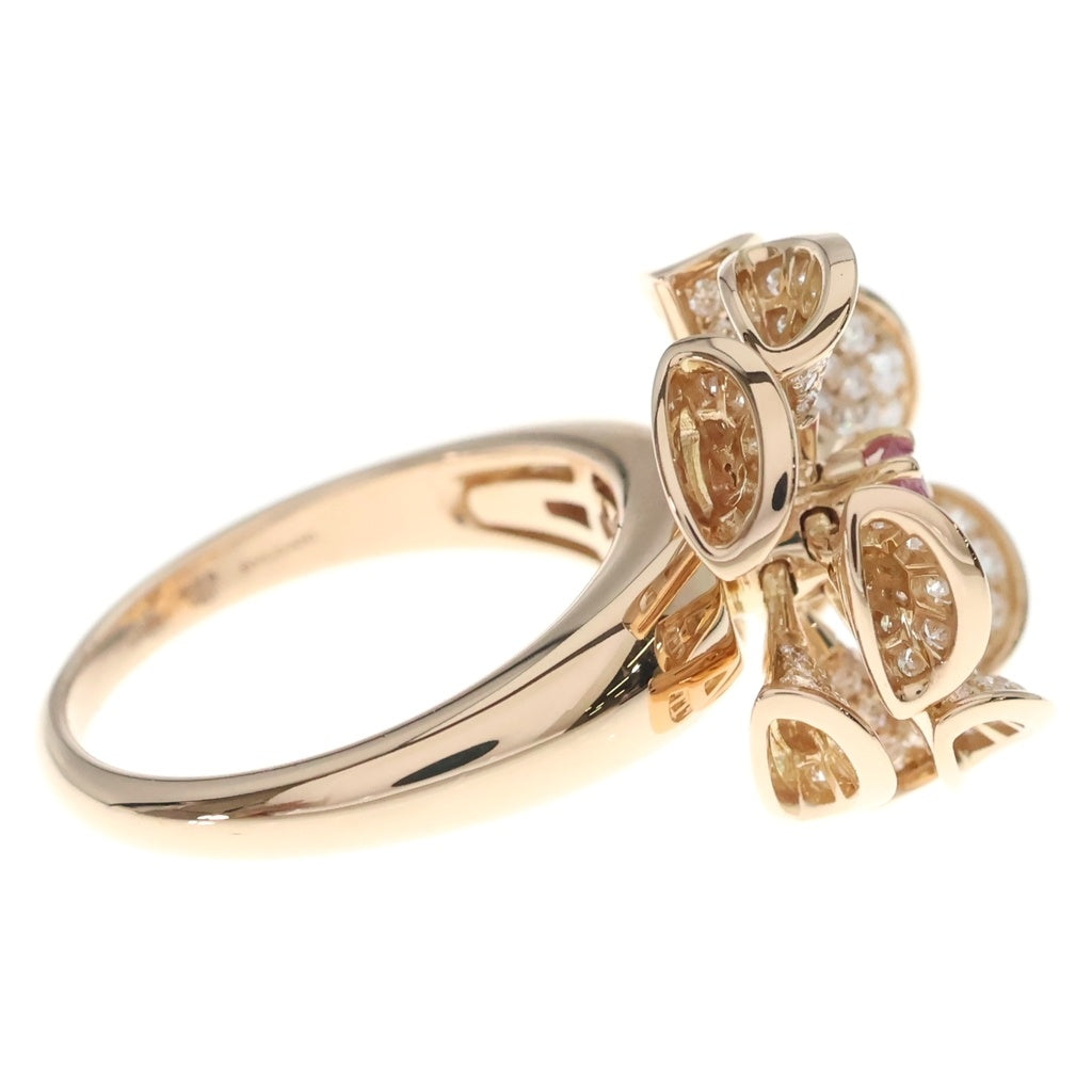 BVLGARI(ブルガリ) ディーヴァドリーム リング ピンクサファイア ダイヤモンド Au750 K18 353698