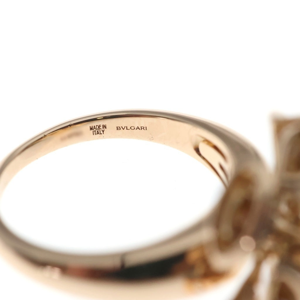 BVLGARI(ブルガリ) ディーヴァドリーム リング ピンクサファイア ダイヤモンド Au750 K18 353698