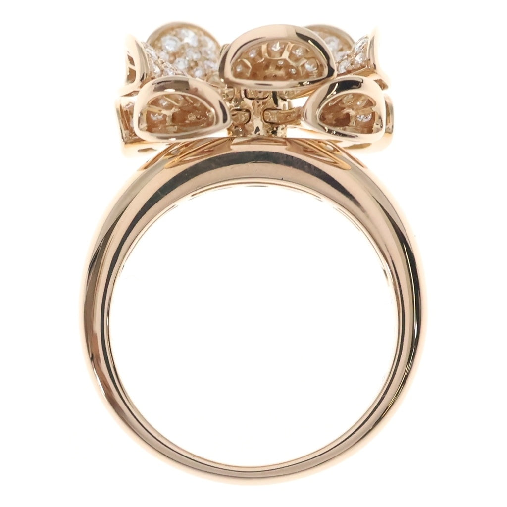 BVLGARI(ブルガリ) ディーヴァドリーム リング ピンクサファイア ダイヤモンド Au750 K18 353698