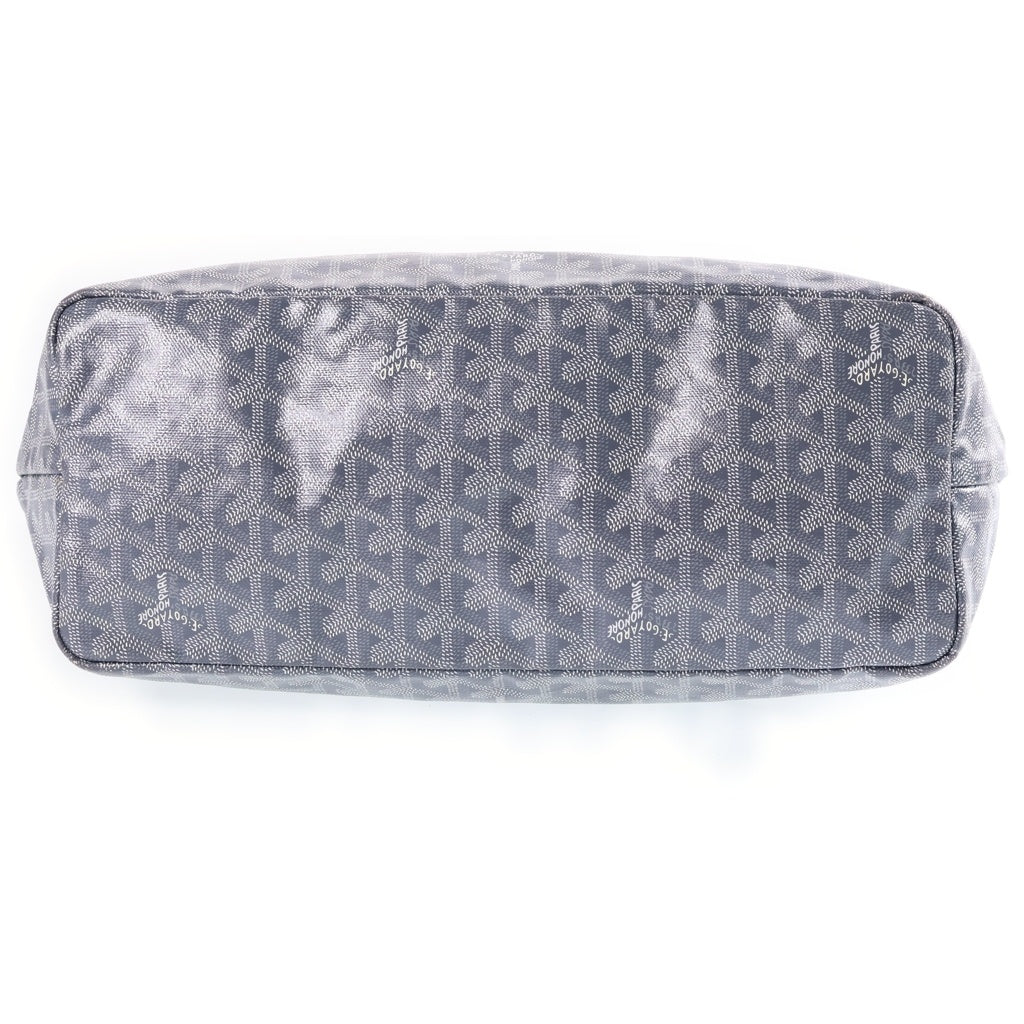GOYARD(ゴヤール) サンルイPM トートバッグ ハンドバッグ グレー レザー×PVC レディース