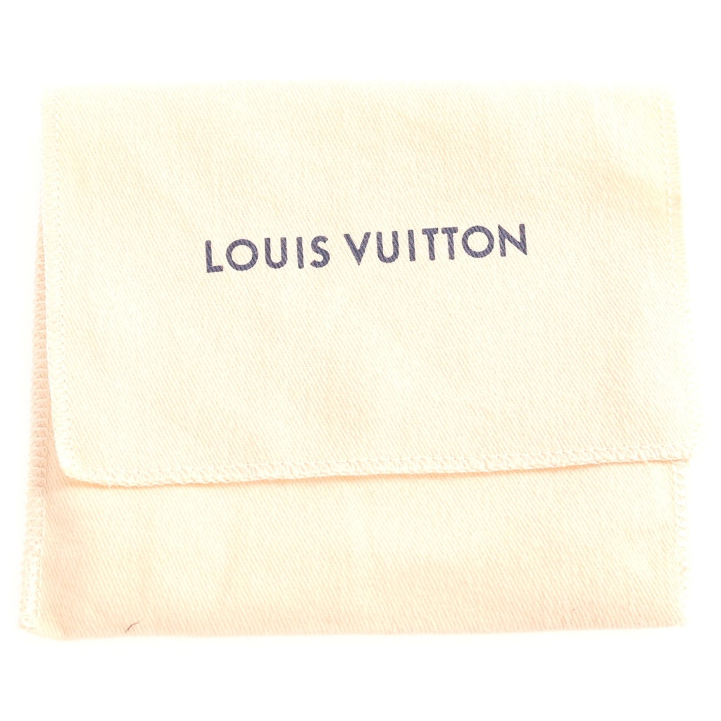 LOUIS VUITTON(ルイヴィトン) モノグラム タイガ コンパクトウォレット 三つ折り財布 ブラウン×ブルー レザー×PVC M63041 レディース