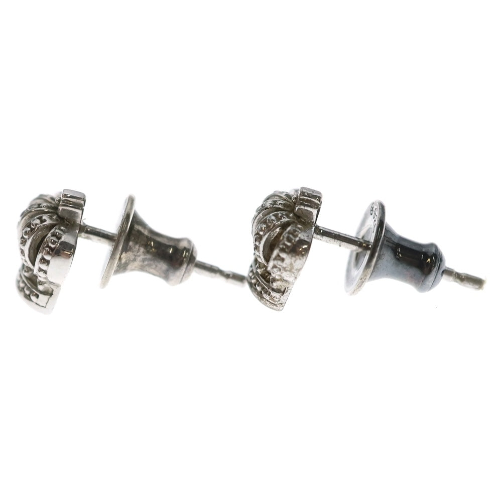 Justin Davis(ジャスティンデイヴィス) TINY CROWN EARRING タイニー クラウン スタッド ピアス シルバー