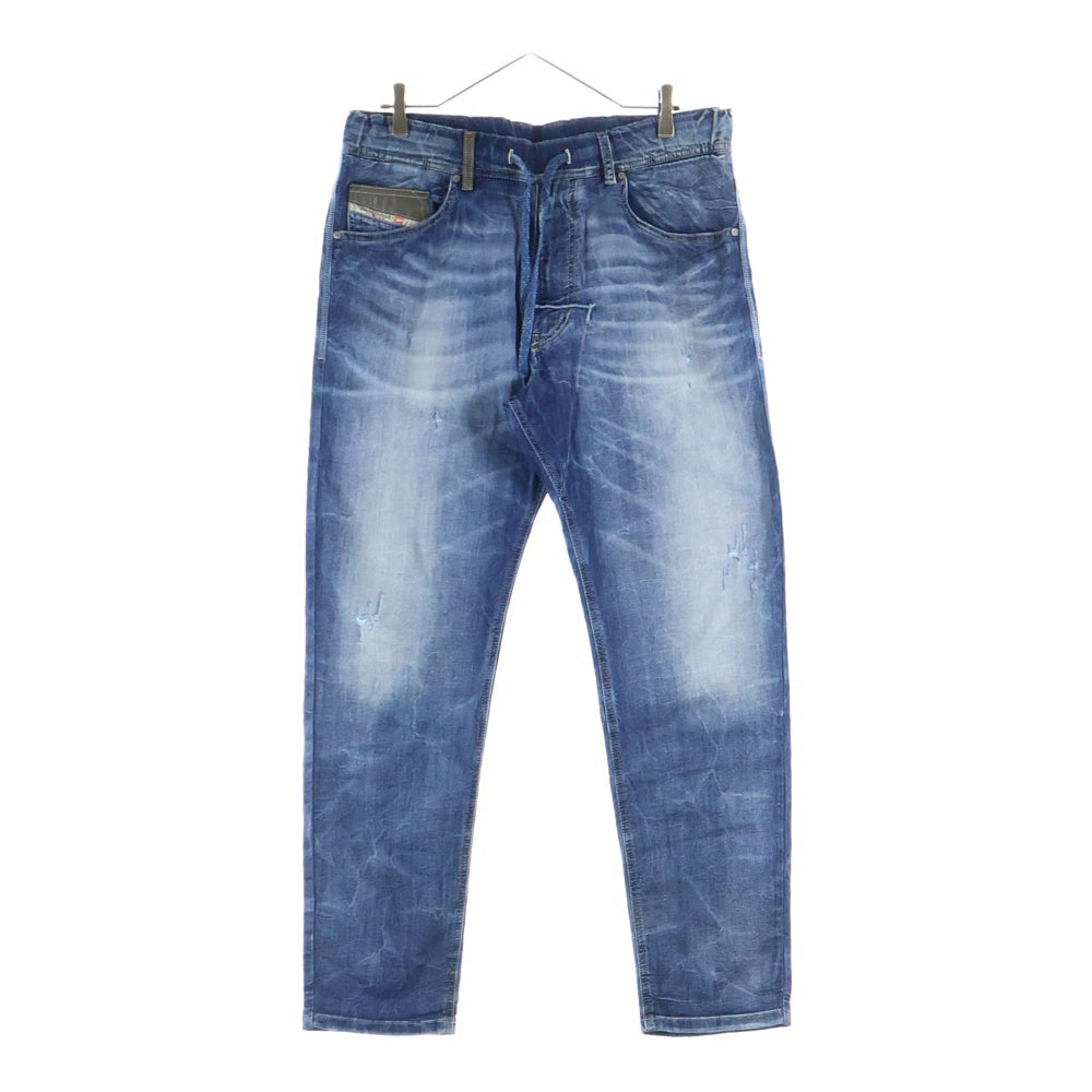 DIESEL(ディーゼル) NARROT-NE 0606D ヴィンテージ加工 ストレッチ ジョグジーンズ デニムパンツ インディゴ