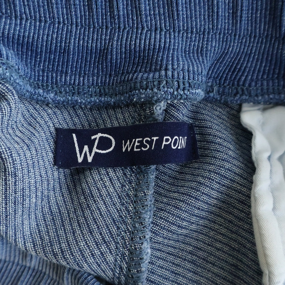 NO BRAND(ノーブランド) 【WP WEST POINT】ダブルピー ウェスト ポイント スウェット イージーパンツ SLH-22AW001 インディゴ