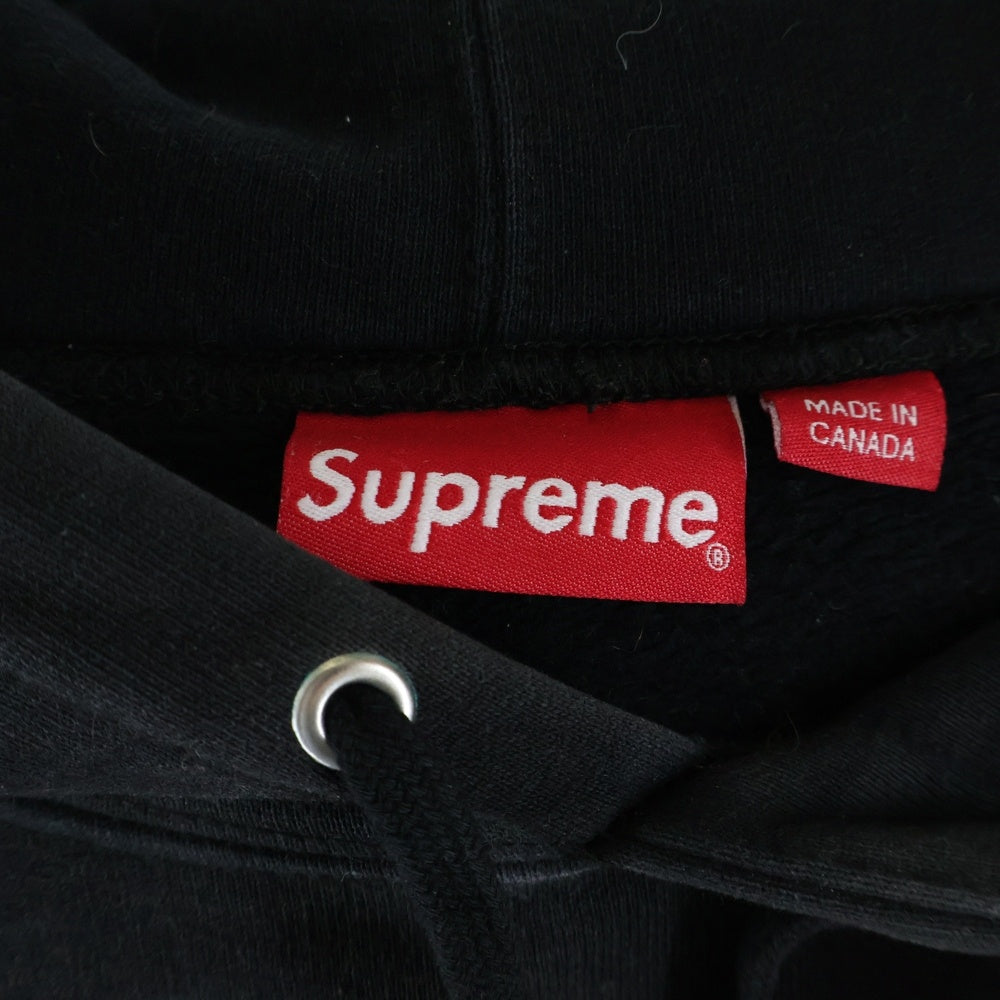 SUPREME(シュプリーム) 19AW Cop Car Hooded Sweatshirt フロントロゴデザイン スウェットフーディー パーカー ブラック