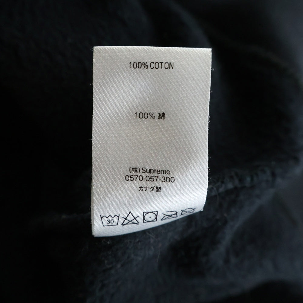 SUPREME(シュプリーム) 19AW Cop Car Hooded Sweatshirt フロントロゴデザイン スウェットフーディー パーカー ブラック