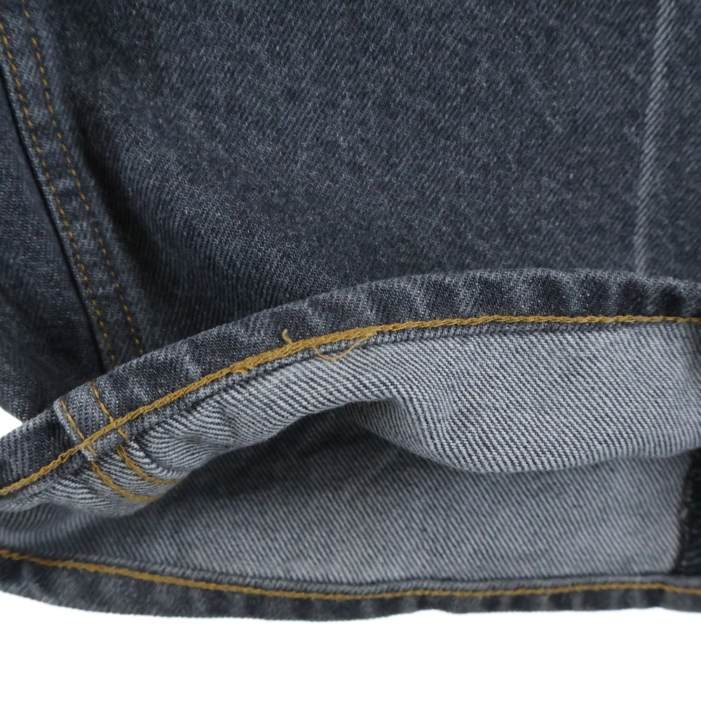 FACETASM(ファセッタズム) PATCHWORK DENIM PANTS パッチワーク デニム パンツ ジップフライ グレー