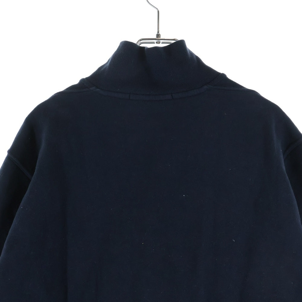 STONE ISLAND(ストーンアイランド) 24AW Half Zip Sweatshirt 811563420 ハーフジップスウェットトレーナー ブラック