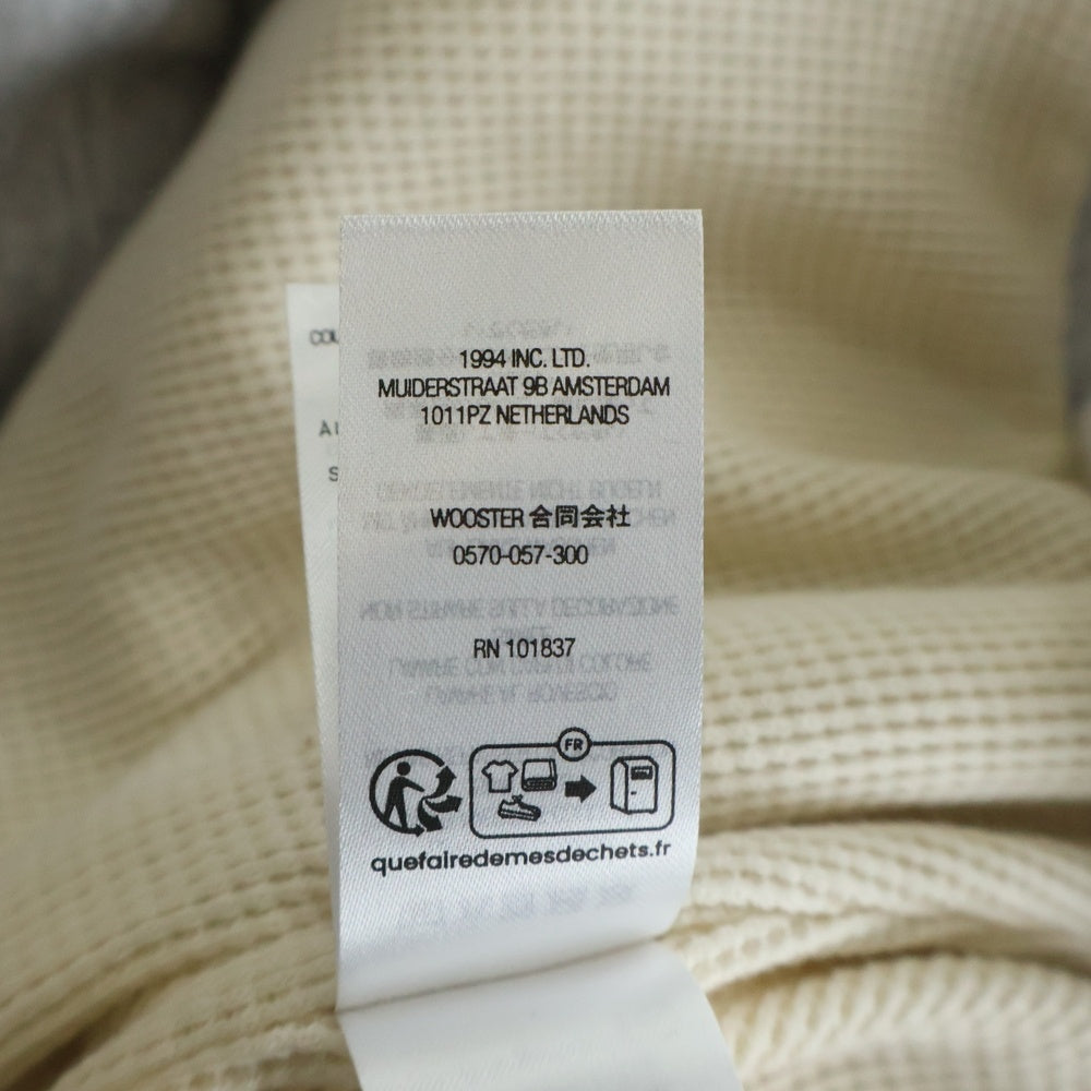 SUPREME(シュプリーム) 25AW ARC Logo Thermal Zip Up Sweatshirt アーチロゴ サーマル スウェットパーカー グレー