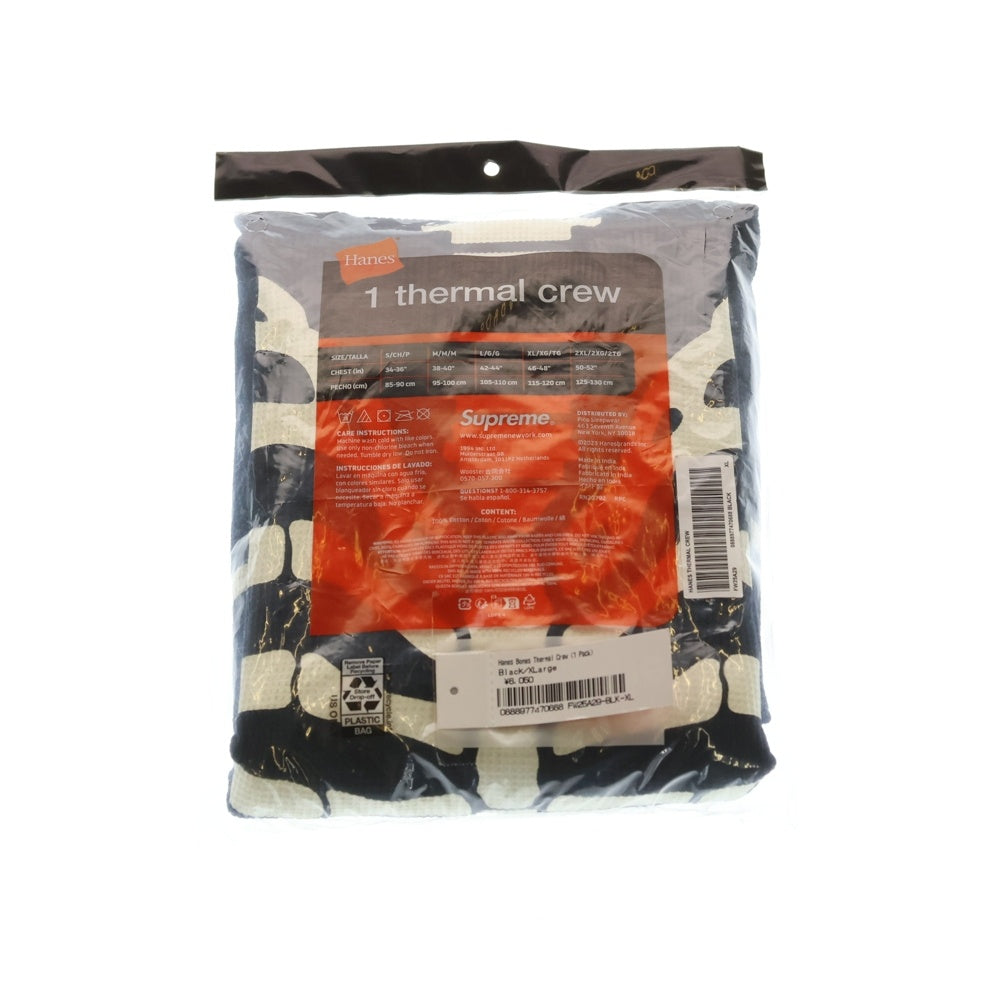 SUPREME(シュプリーム) 25AW Hanes Bones Thermal Crew サーマル ロングTシャツ