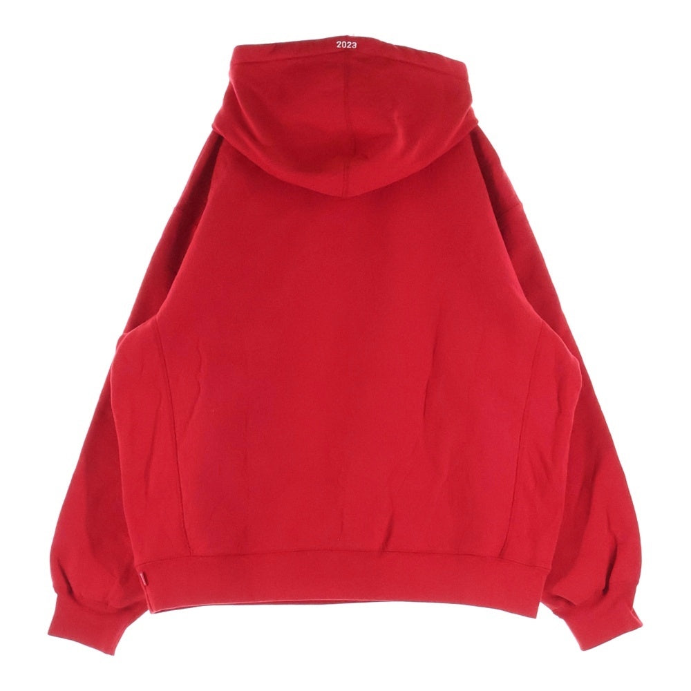 SUPREME(シュプリーム) 23AW Box Logo Hooded Sweatshirt ボックスロゴ スウェット プルオーバーパーカー レッド