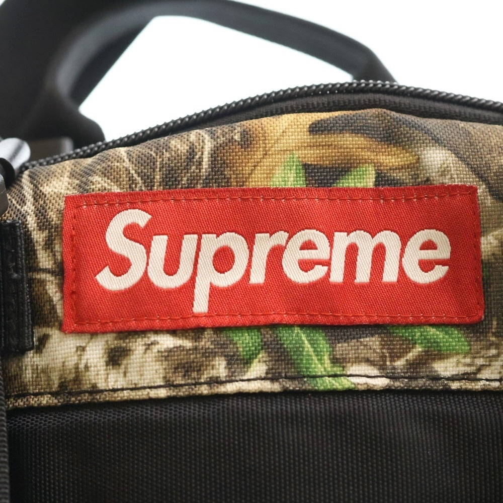 SUPREME(シュプリーム) 19AW Waist Bag Real Tree Camo ボックスロゴ ウエストバッグ ポーチ カモフラ