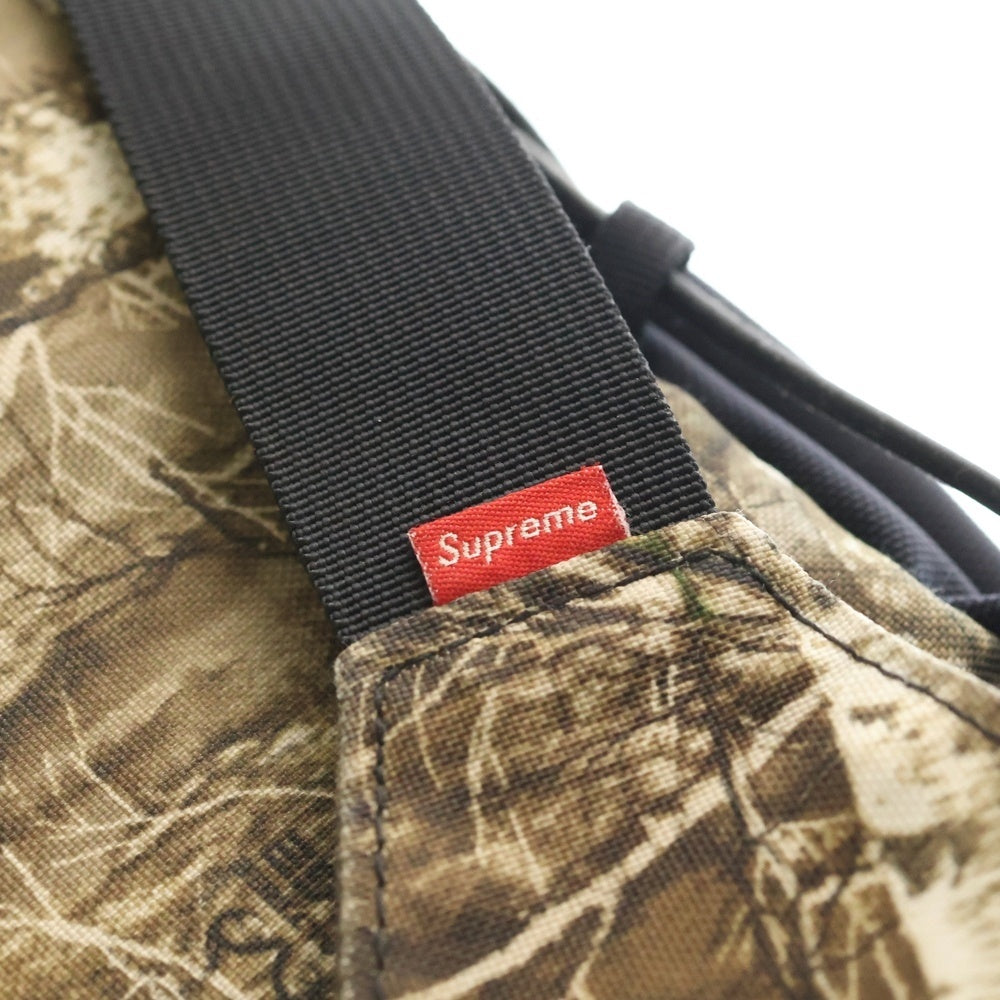 SUPREME(シュプリーム) 19AW Waist Bag Real Tree Camo ボックスロゴ ウエストバッグ ポーチ カモフラ