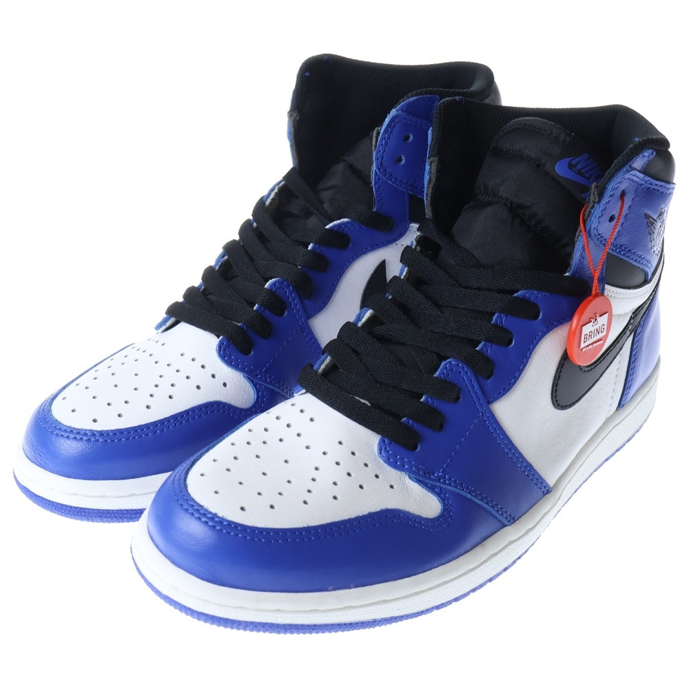 NIKE(ナイキ) AIR JORDAN 1 RETRO HIGH OG GAME ROYAL 555088-403 エアジョーダン1 ゲームロイヤル ハイカットスニーカー ブルー/ホワイト/ブラック US9.5/27.5cm