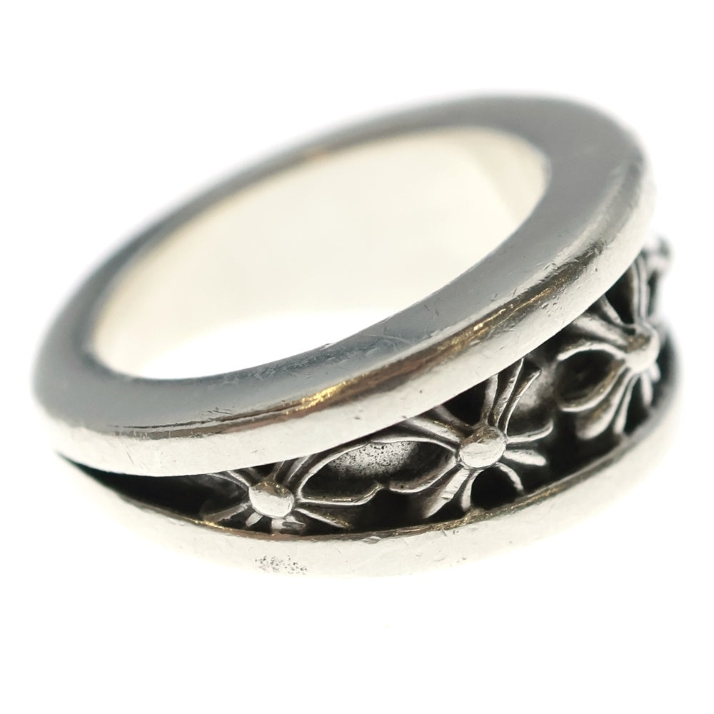 CHROME HEARTS(クロムハーツ) NARROW V CH PLS ナローVバンド CHプラスリング シルバー SV925 BCA399