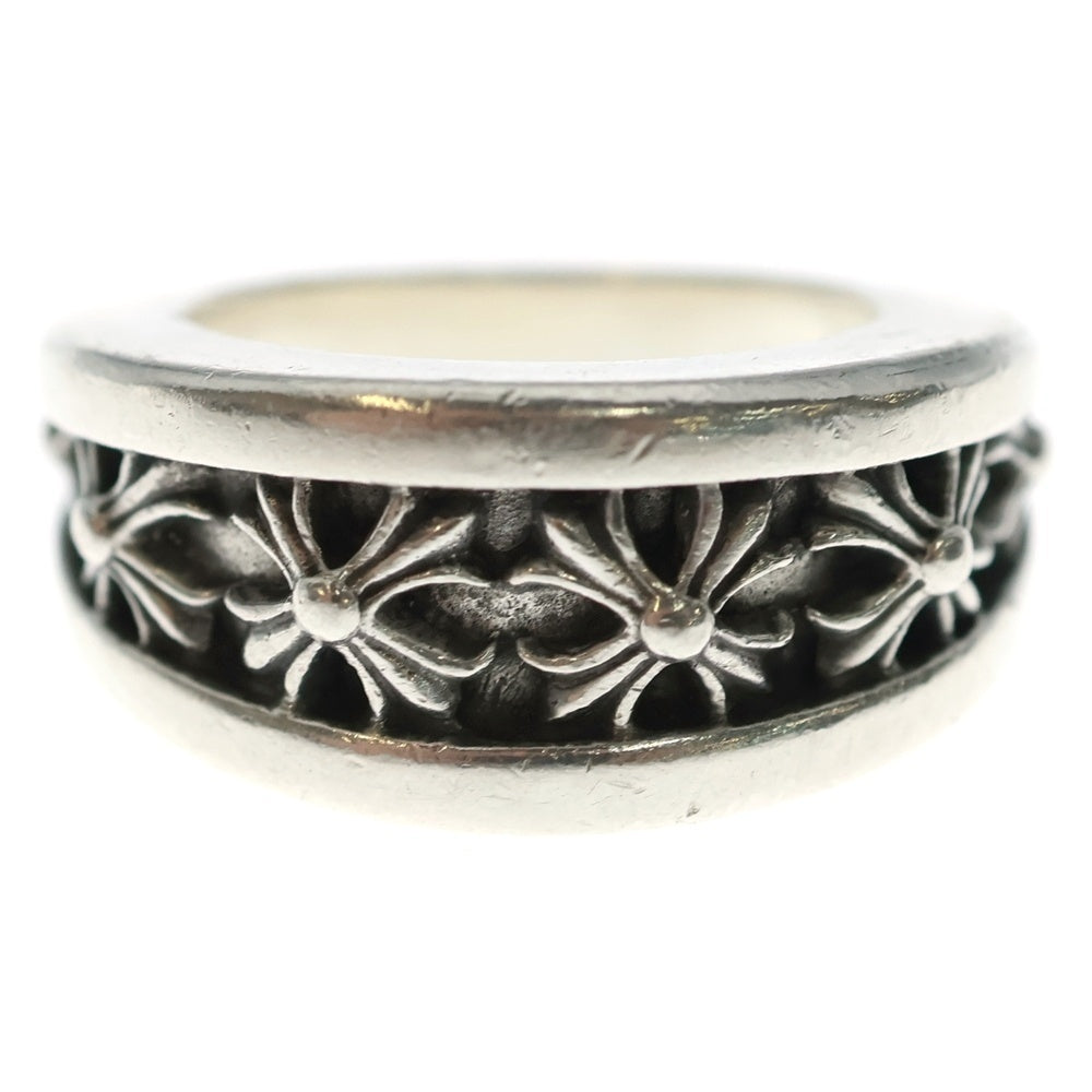 CHROME HEARTS(クロムハーツ) NARROW V CH PLS ナローVバンド CHプラスリング シルバー SV925 BCA399