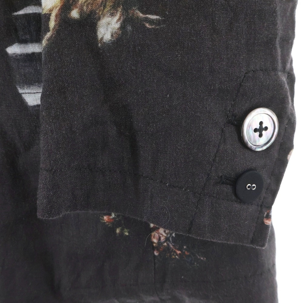 UNDERCOVER(アンダーカバー) 26SS EMMA 総柄 リネン ワイヤーラベル