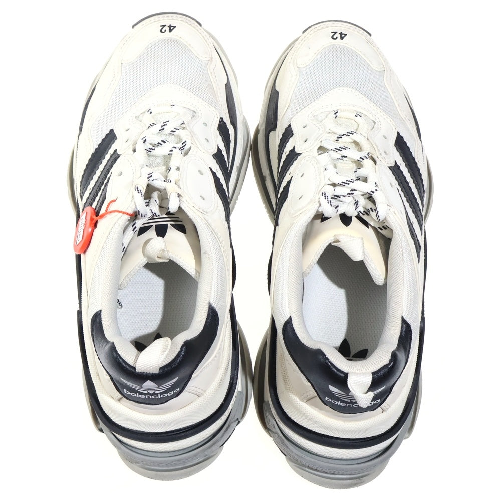 BALENCIAGA(バレンシアガ) ×adidas Triple S Sneaker 712821 アディダス トリプルS ローカットスニーカー ホワイト/ブラック