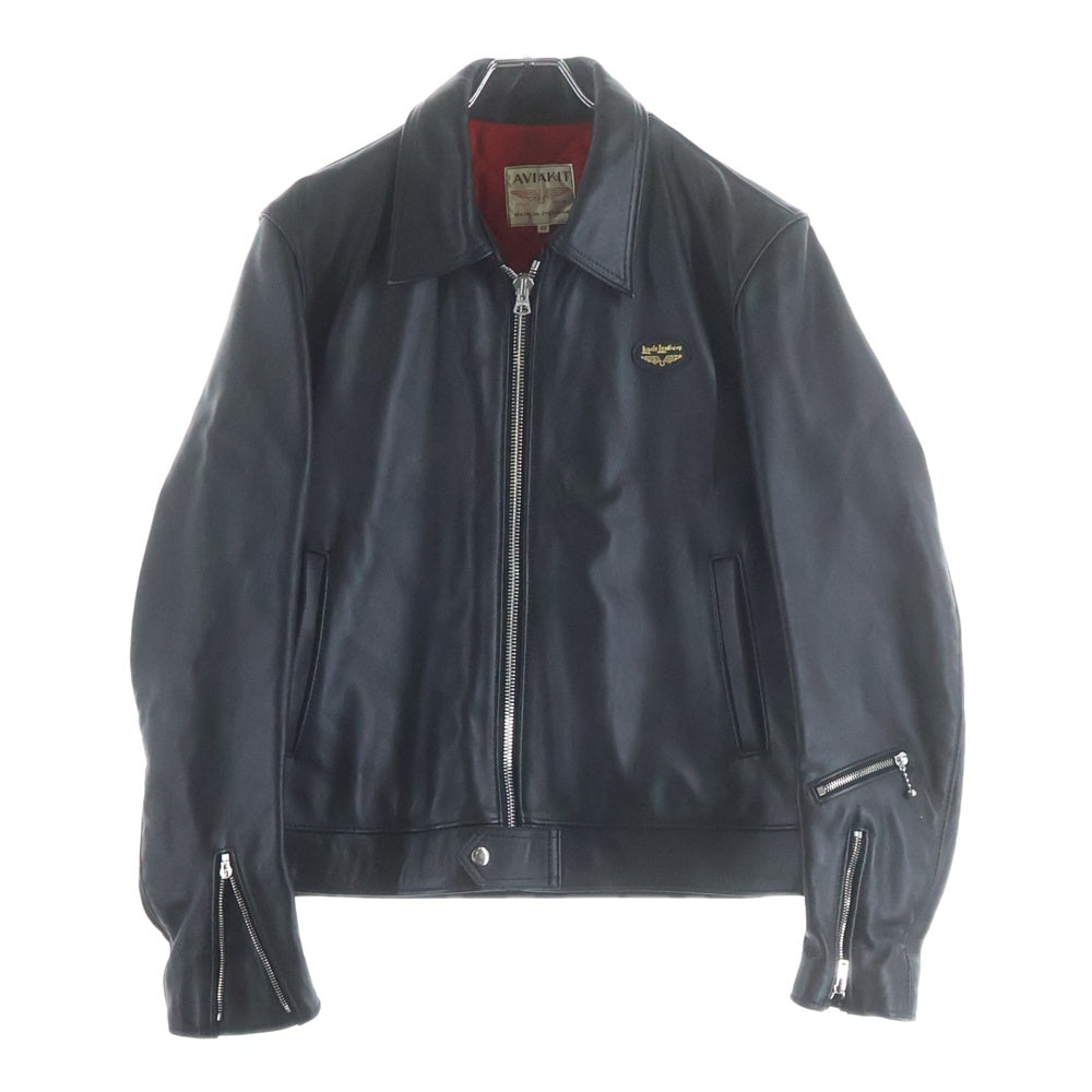 Lewis Leathers(ルイスレザー) AVIAKIT コルセア タイトフィット シングルライダースジャケット レザー BLK