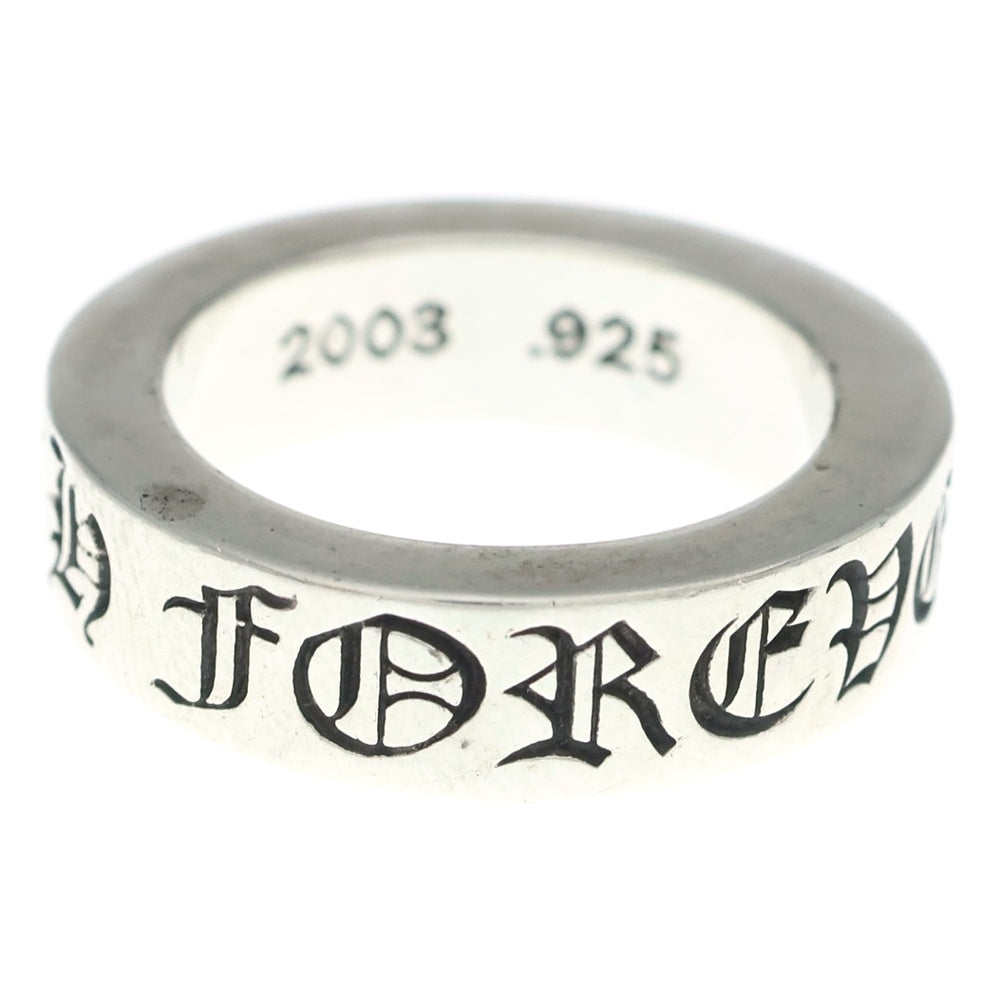 CHROME HEARTS(クロムハーツ) 6mm SPACER FOREVER 6mmスペーサーリング フォーエバーシルバーBCA337