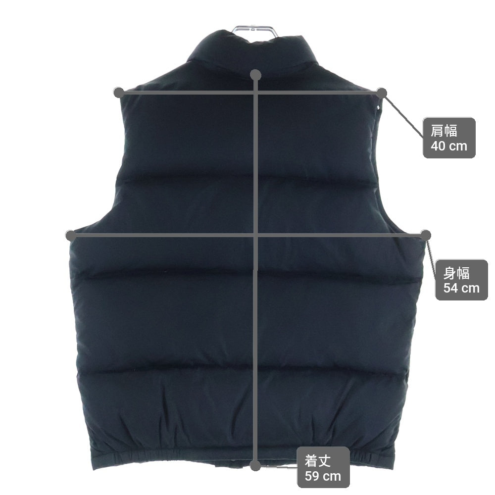 THE NORTH FACE PURPLE LABEL(ノースフェイスパープルレーベル) Down Vest リップストップ ダウンベスト 紺 ナイロン