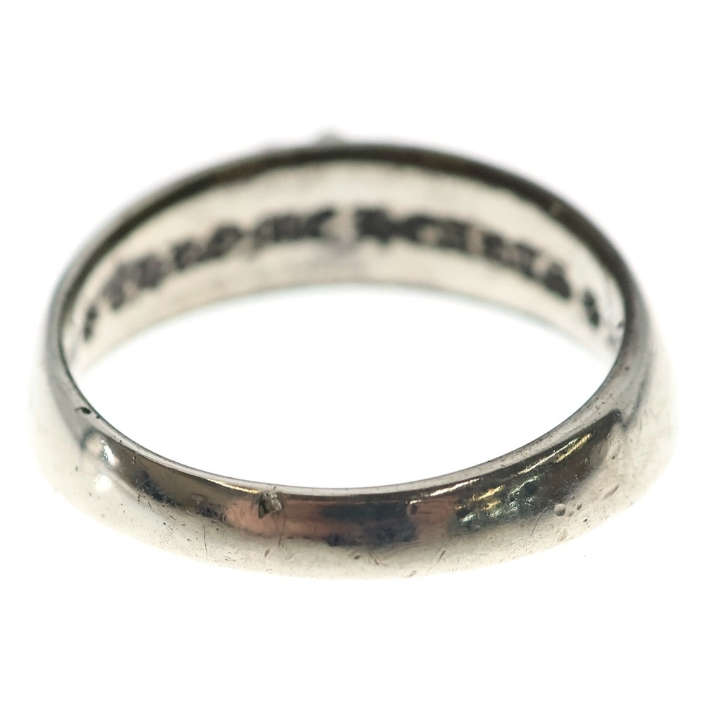 CHROME HEARTS(クロムハーツ) HALF Classic Floral CROSS RING ハーフ クラシック フローラルクロスリング シルバー