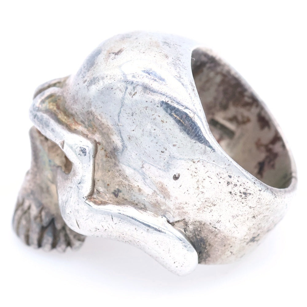 THIRTEEN DESIGNS(サーティーンデザインズ) MAD SKULL RING ミドルマッドスカルリング Silver 14号