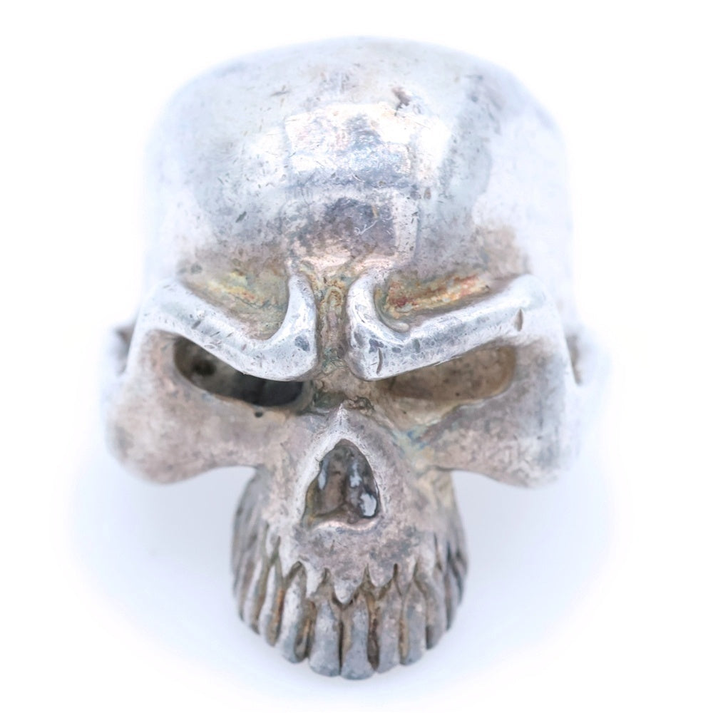 THIRTEEN DESIGNS(サーティーンデザインズ) MAD SKULL RING ミドルマッドスカルリング Silver 14号