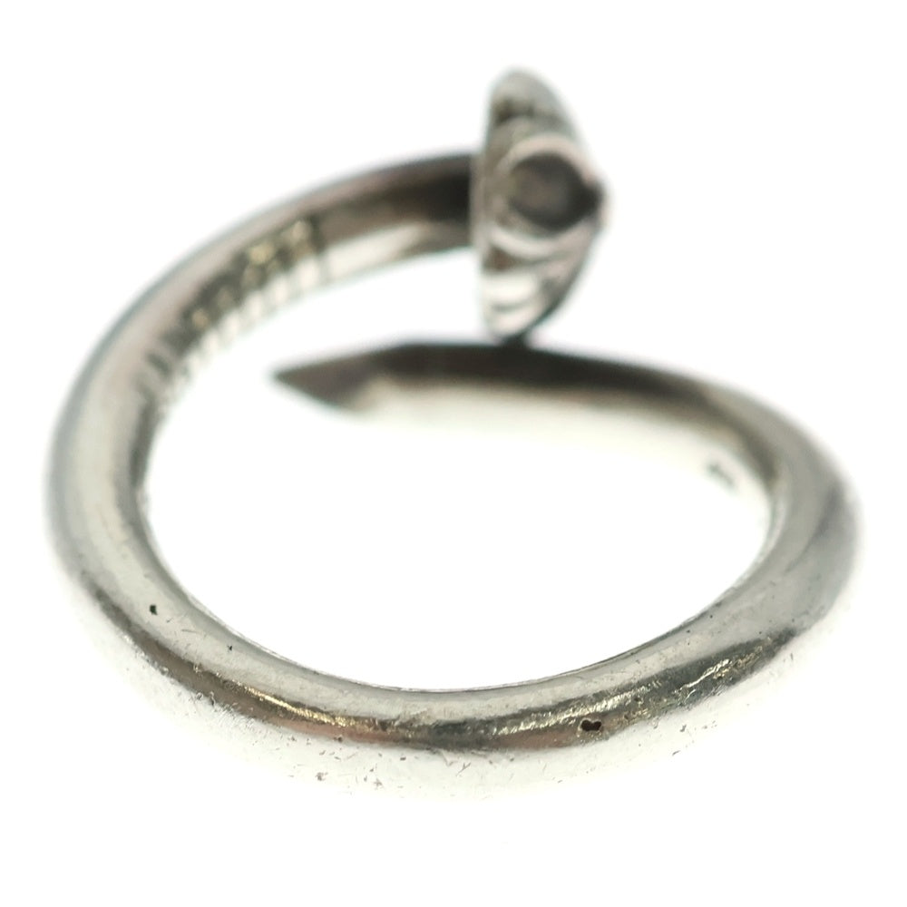 CHROME HEARTS(クロムハーツ) NAIL CRSBALL ネイル クロスボール リング シルバー