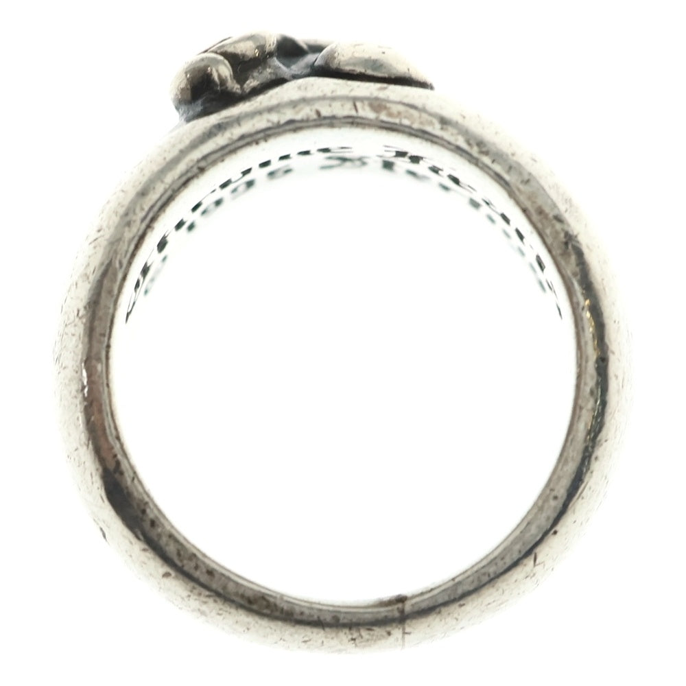 CHROME HEARTS(クロムハーツ) HEART IN BAND ハートインバンドリング シルバー