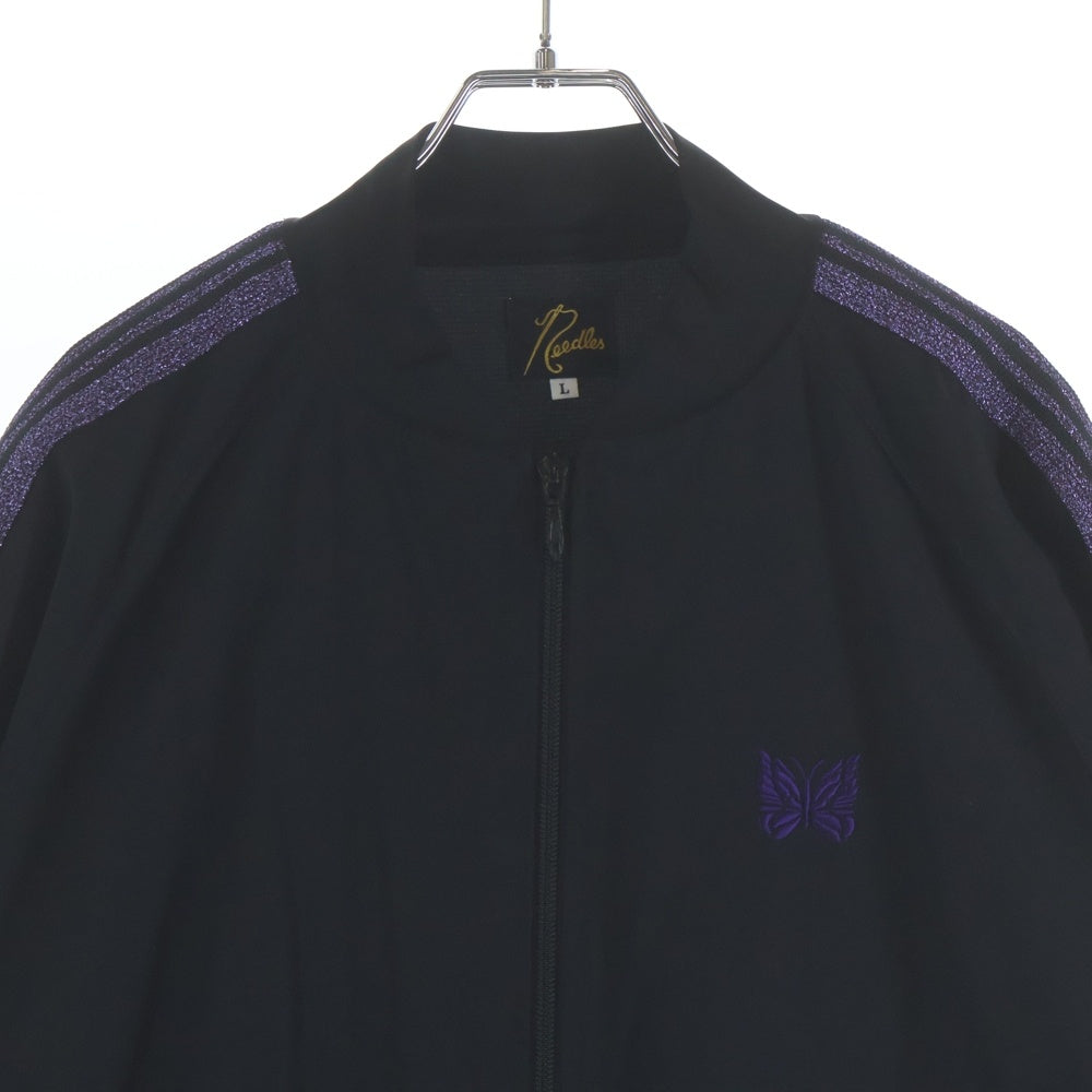 Needles(ニードルス) B'2nd EXCLUSIVE R.C Track Jacket Poly Ripstop トラックジャケット ブラック/パープル