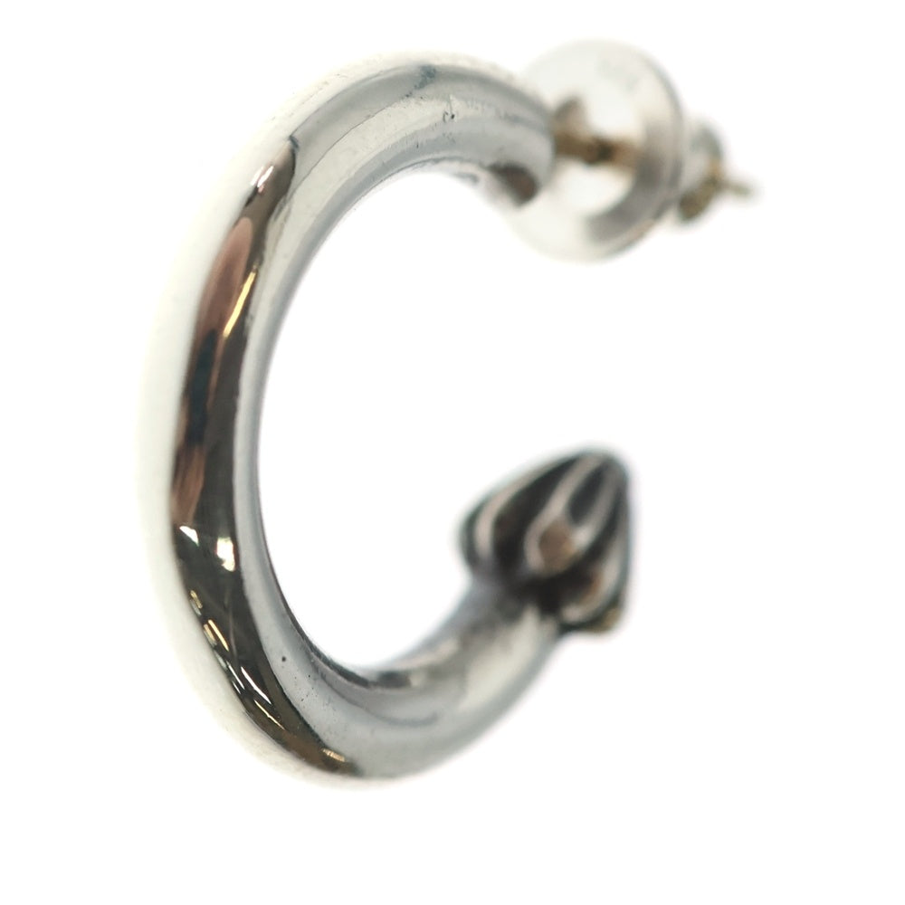 CHROME HEARTS(クロムハーツ) HOOP PLAIN プレーン フープピアス シルバー BCA101
