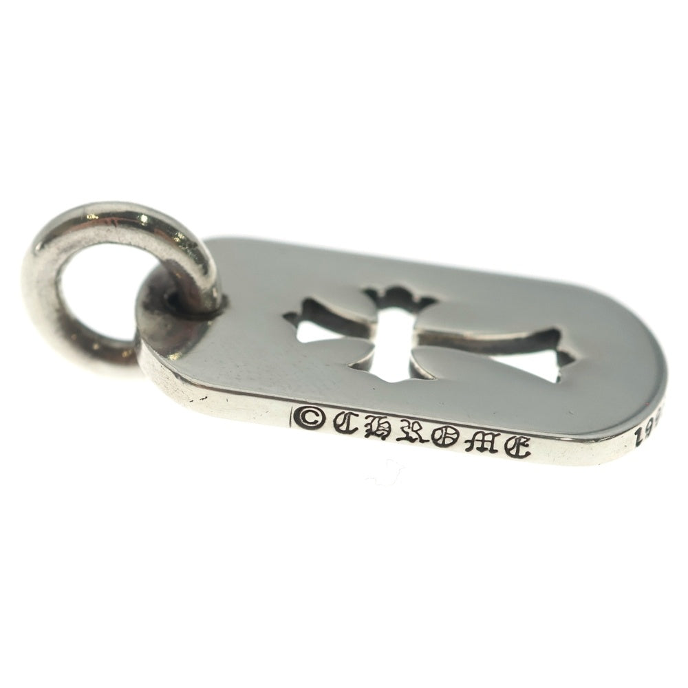 CHROME HEARTS(クロムハーツ) D TAG SML CO CRS カットアウトクロスドッグタグ スモール ペンダントトップ シルバー BCA242