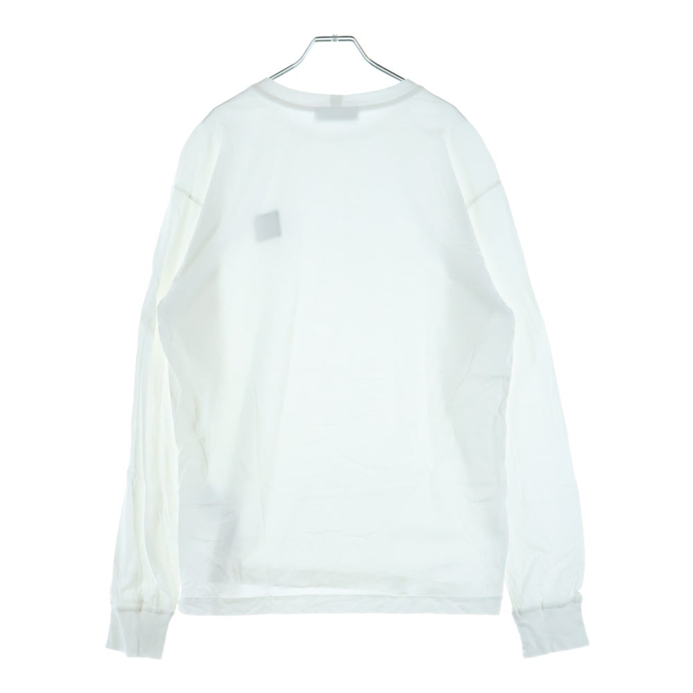 STONE ISLAND(ストーンアイランド) LONG SLEEVE SHIRT 101522713 ロゴワッペン付き 長袖 Tシャツ カットソー ホワイト