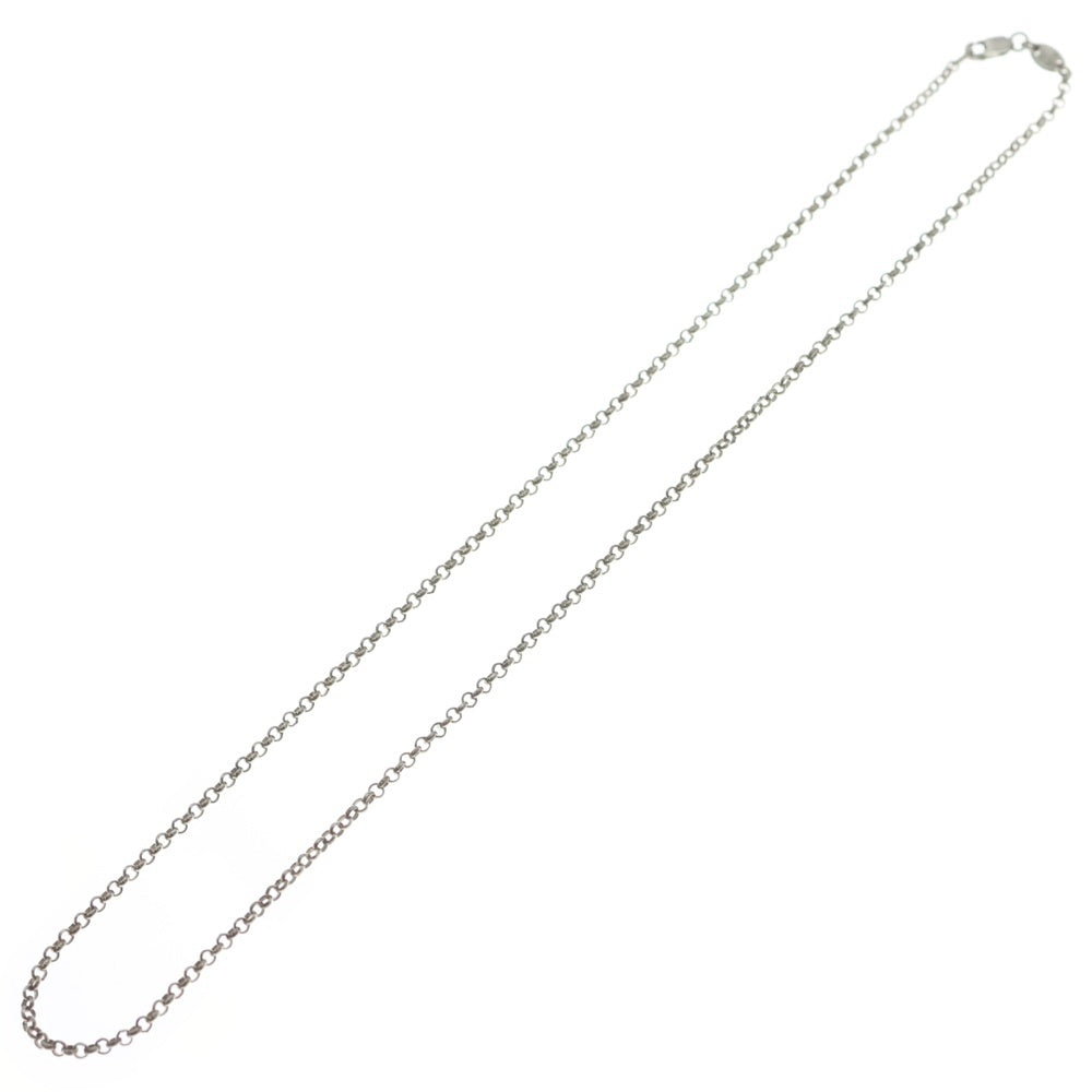 CHROME HEARTS(クロムハーツ) NECKCHAIN R18 ロールチェーンネックレス 18inch シルバー BCA083