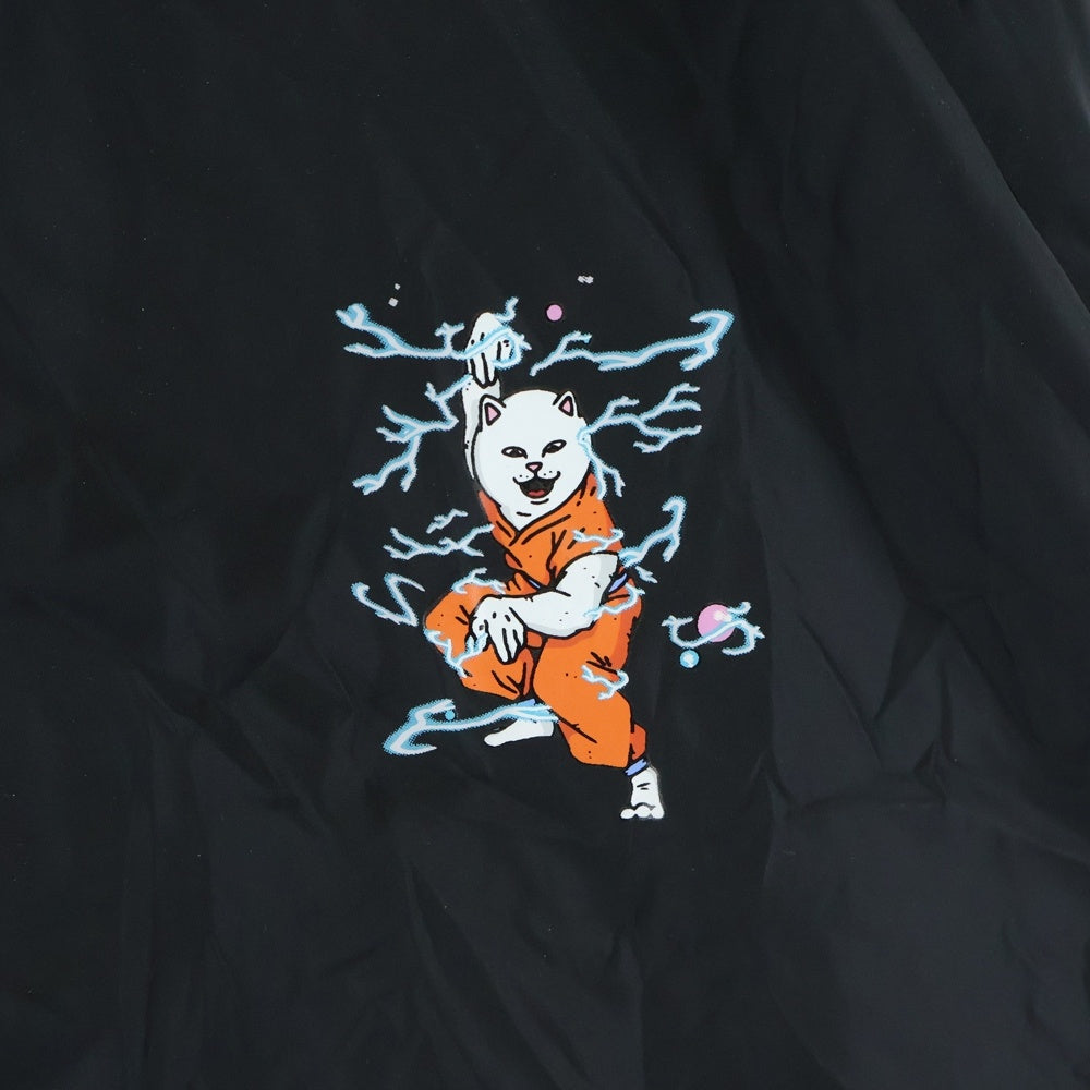 RIPN DIP(リップンディプ) Super Sanerm Coaches Jacket ナイロン コーチジャケット ブラック