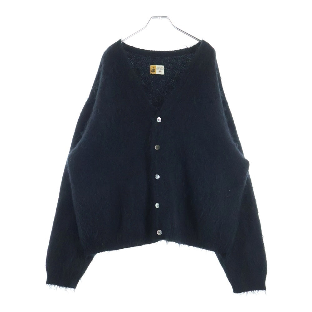 SAINT MICHAEL(セントマイケル) 23AW MOHAIR CARDIGAN SM-A23-0000-044 モヘア カーディガン 長袖 セーター ブラック