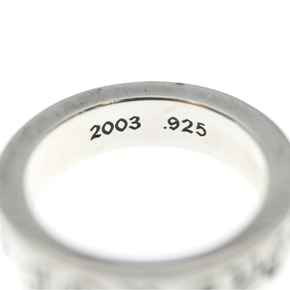 CHROME HEARTS(クロムハーツ) 6mm SPACER FOREVER 6mmスペーサーリング フォーエバーシルバー BCA337