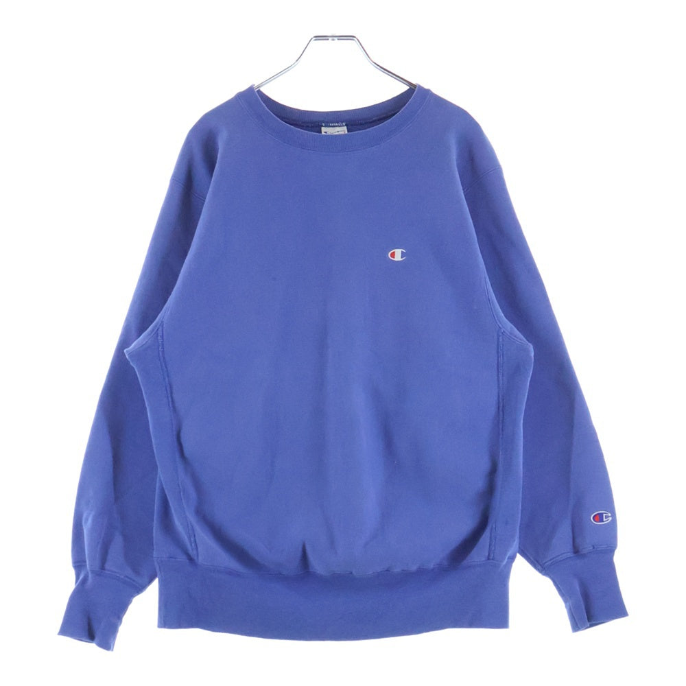 CHAMPION(チャンピオン) 90S REVERSE WEAVE リバースウィーブ 長袖 スウェット ブルー