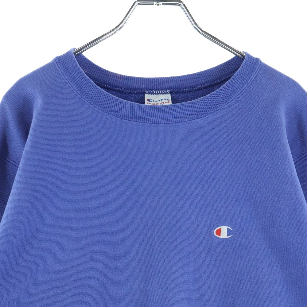 CHAMPION(チャンピオン) 90S REVERSE WEAVE リバースウィーブ 長袖 スウェット ブルー