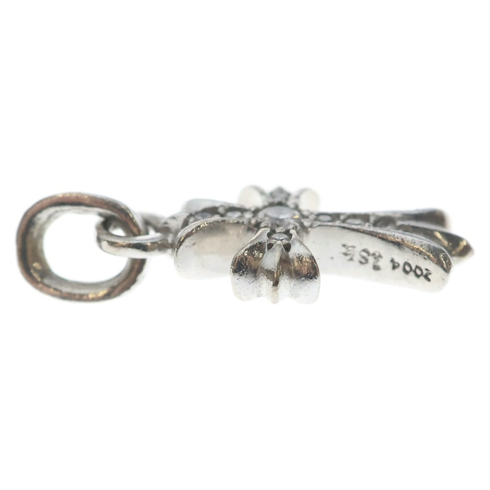 CHROME HEARTS(クロムハーツ) 18KWG CRS BBYFAT P/DIA ベイビーファットクロス PAVEダイヤ ペンダントトップ ホワイトゴールド BCA006