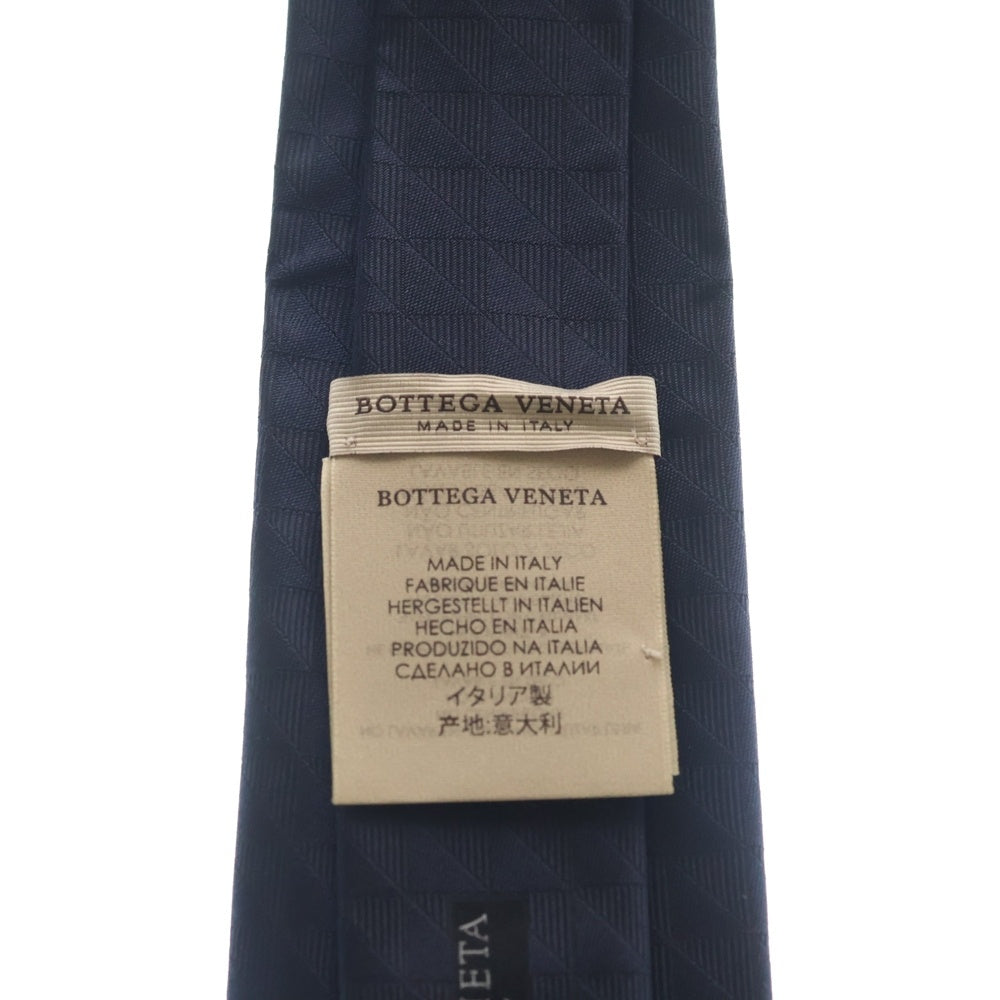BOTTEGA VENETA(ボッテガヴェネタ) イントレチャート ネクタイ ブラック